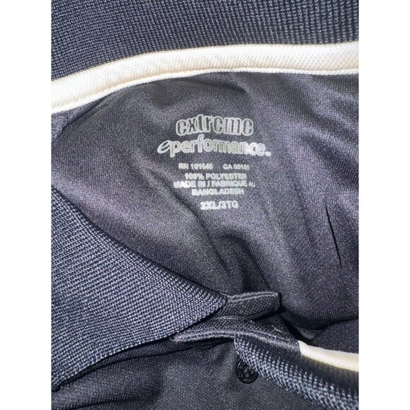 Mens Extreme Performance Black Polo Shirt 3XL With Tags - Picture 3 of 7